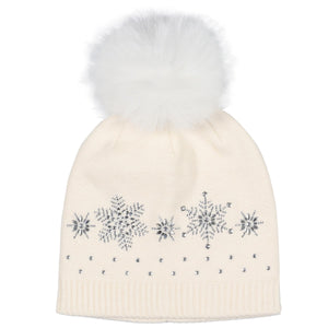 MONNALISA CREAM KIDS GIRLS BEANIE