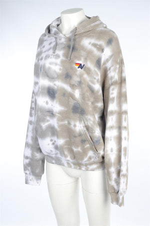 AVIATOR NATION GREEN COTTON HOODIE SMALL