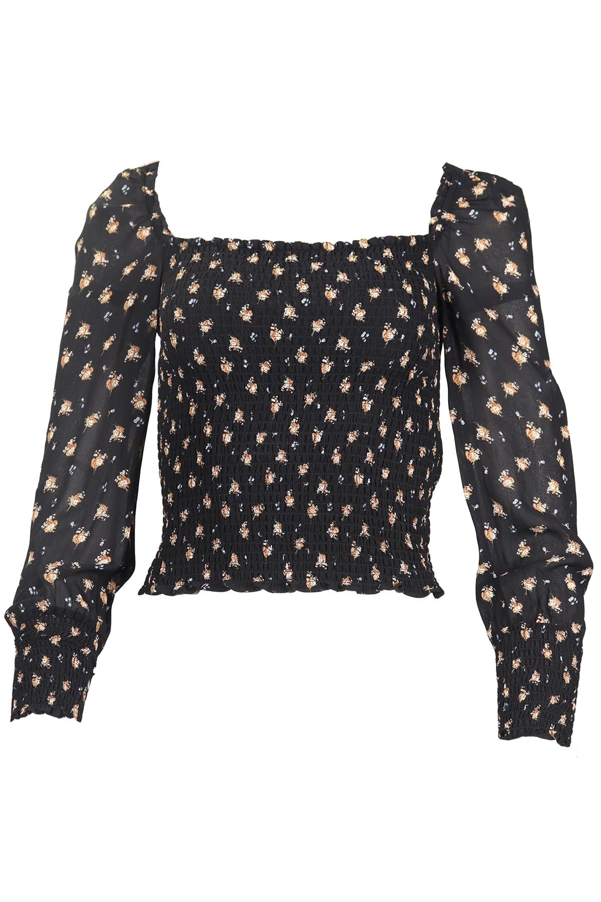 MAJE CREPE TOP FR 36 UK 8