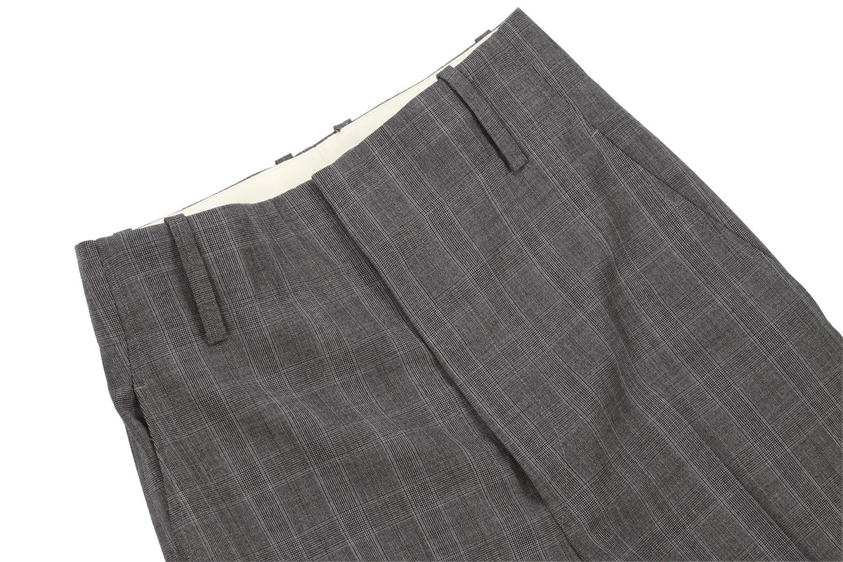 ISABEL MARANT ÉTOILE GREY WOOL TAPERED PANTS FR 36 UK 8