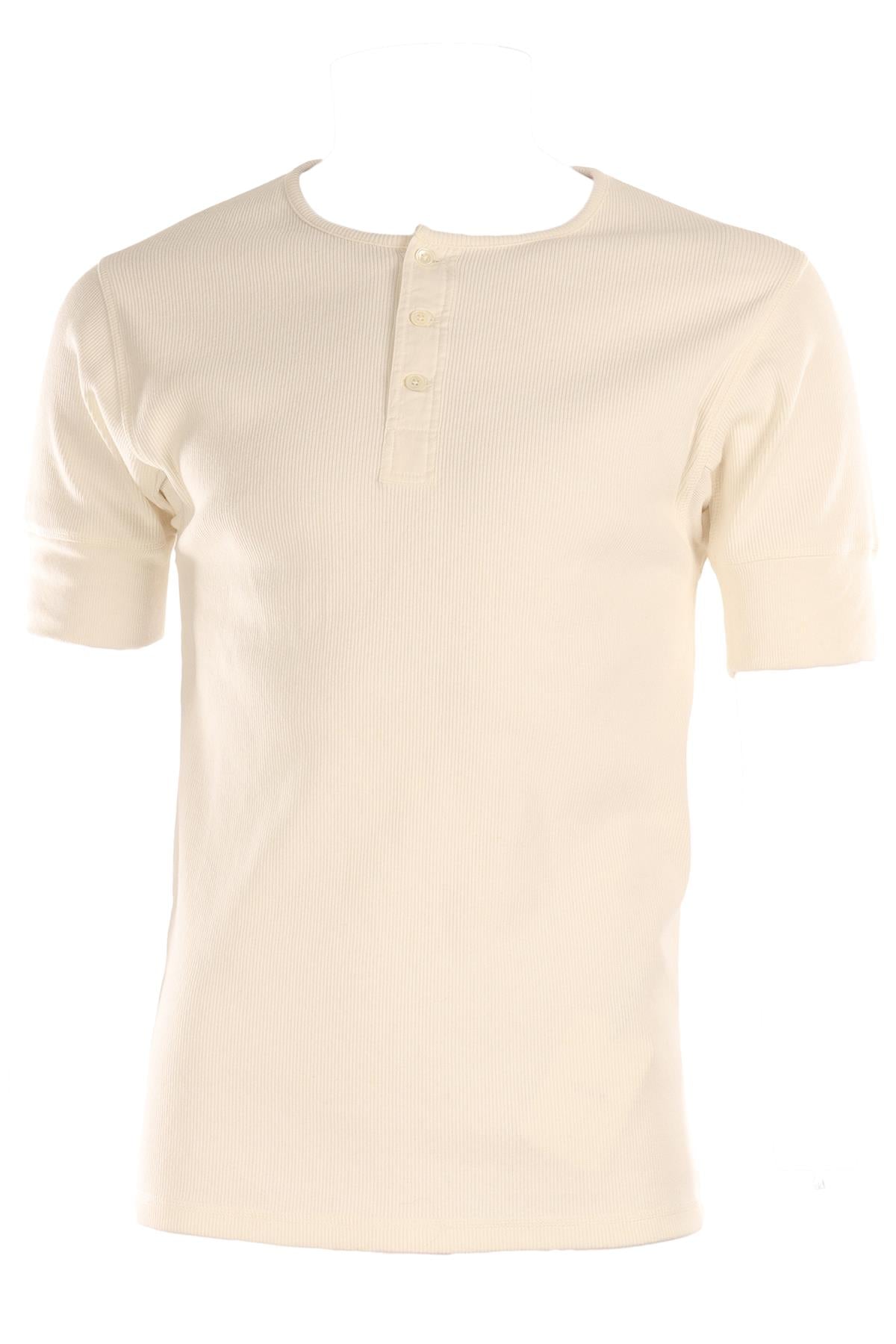 LEMAIRE WHITE MEN'S COTTON TOP SMALL