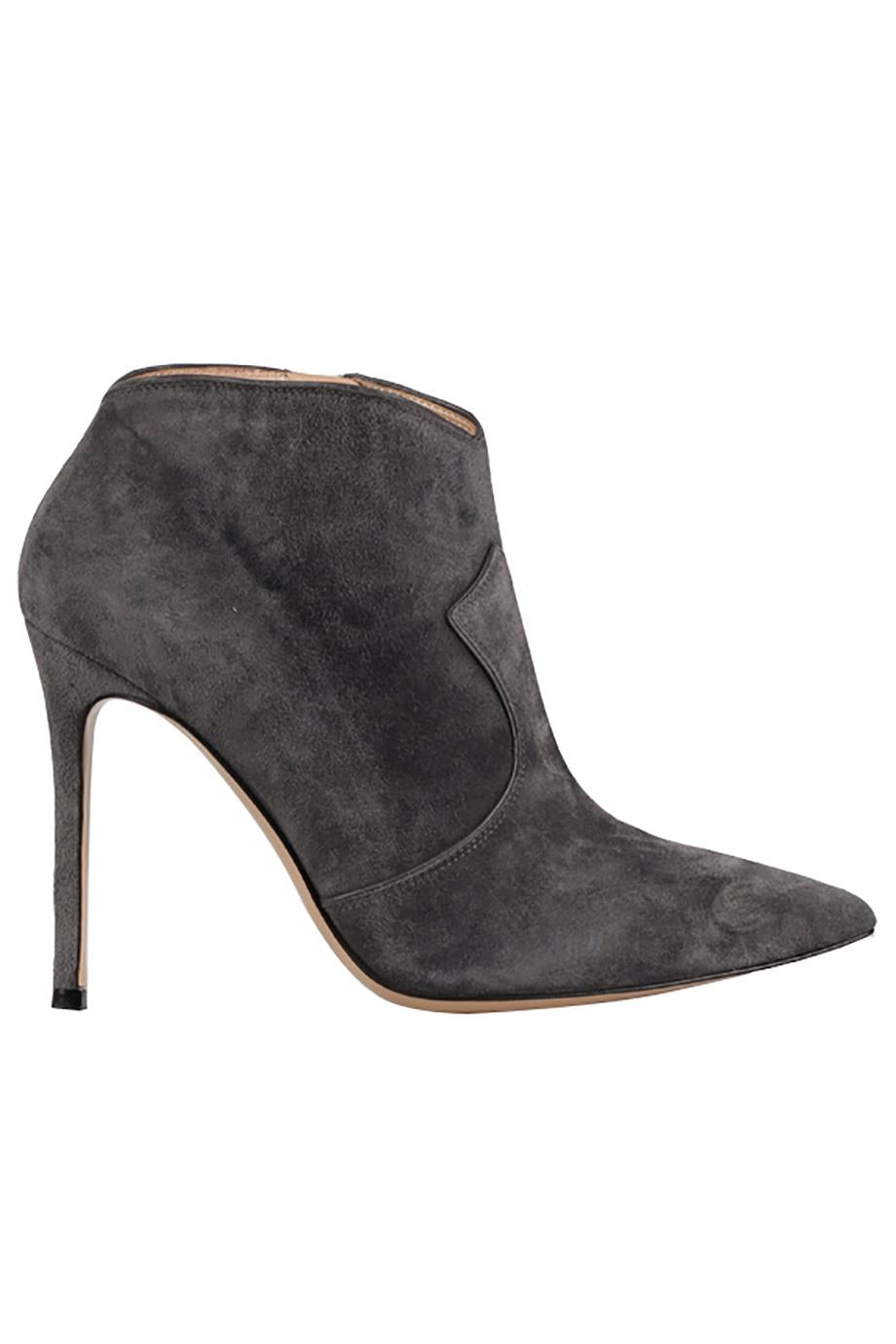 GIANVITO ROSSI SUEDE ANKLE BOOTS EU 38 UK 5 US 8