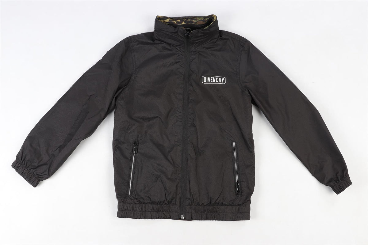 GIVENCHY BLACK KIDS BOYS JACKET 8 YEARS