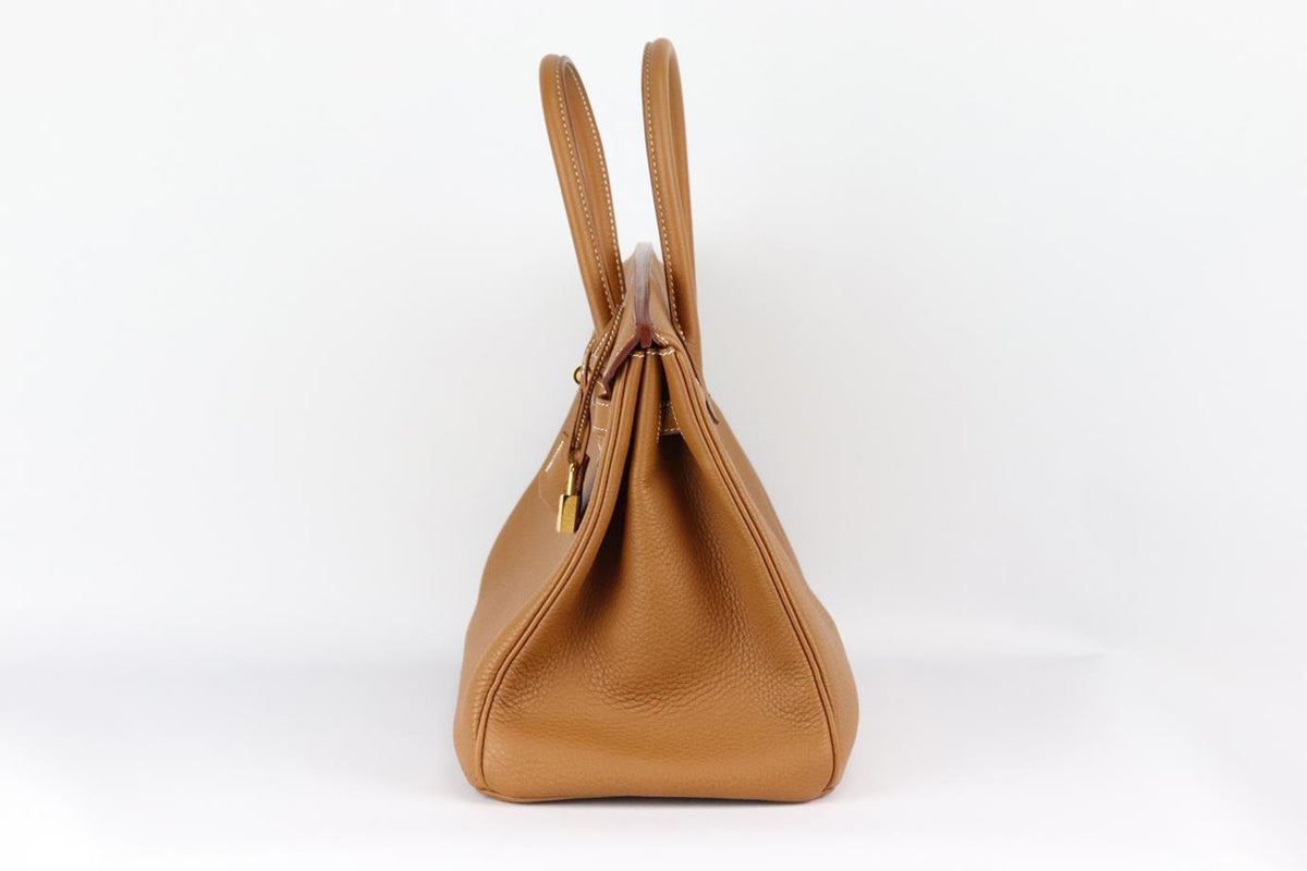 HERMÈS 2012 BIRKIN 35CM VEAU TOGO LEATHER BAG
