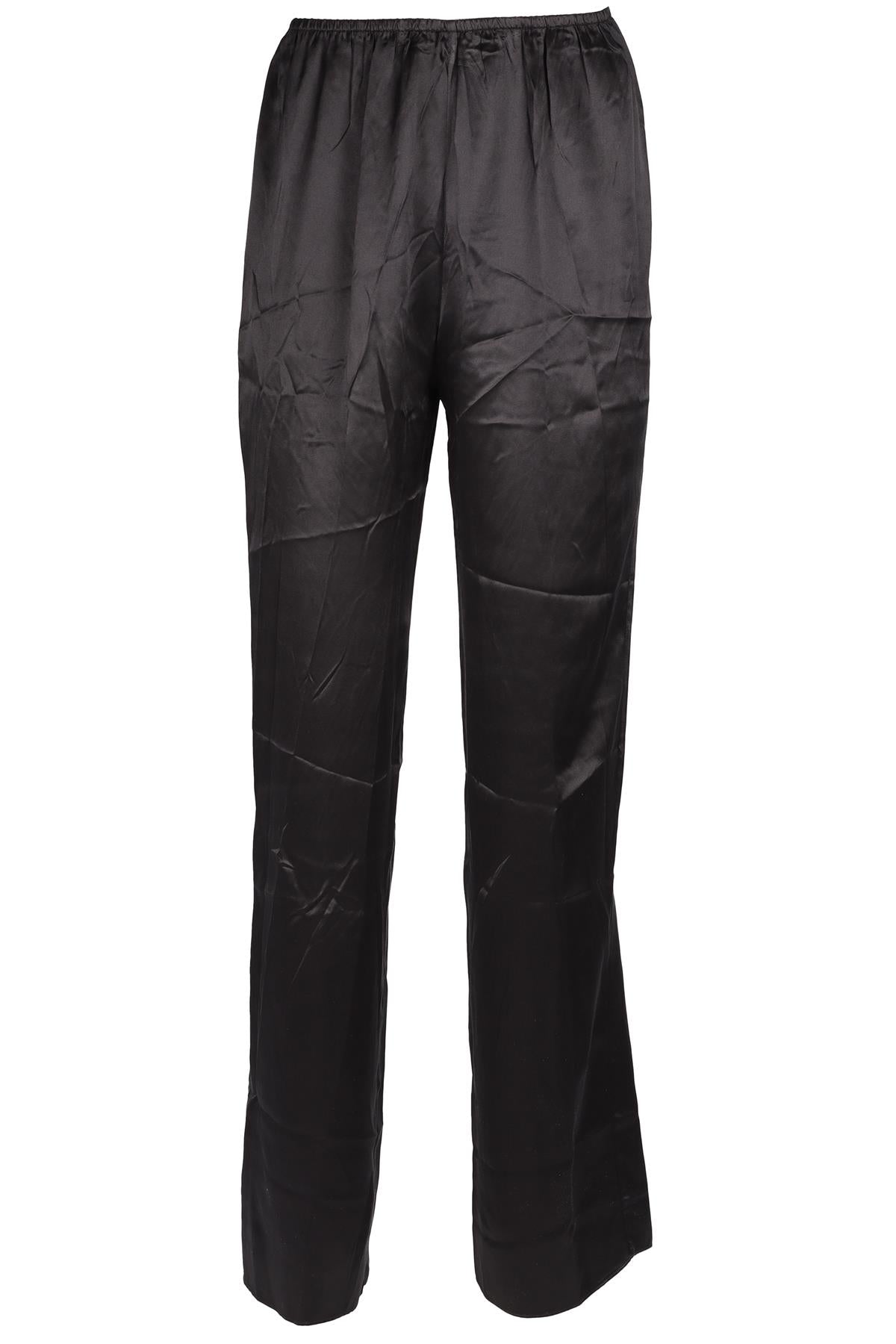 CO BLACK SLIK WIDE LEG PANTS SMALL