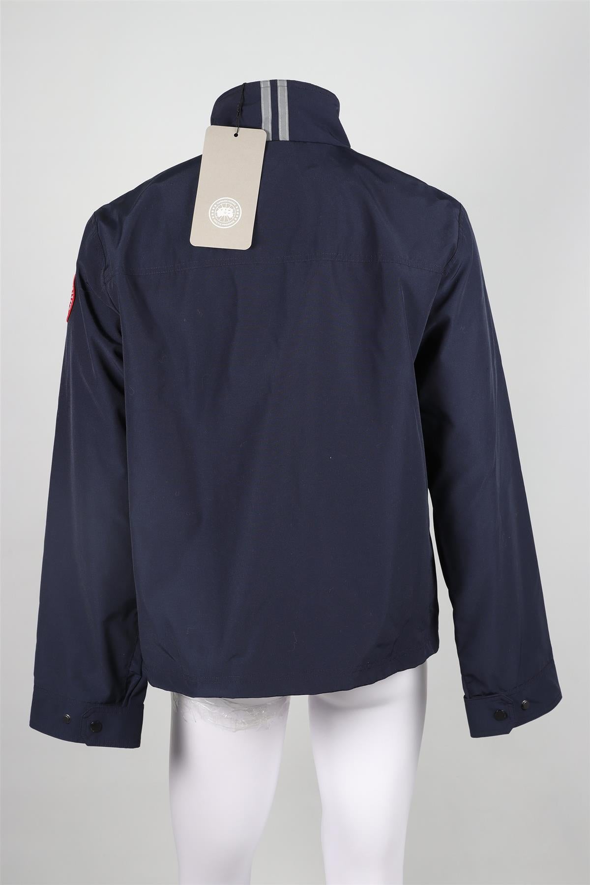 CANADA GOOSE NAVY MEN'S COTTON JACKET LARGE