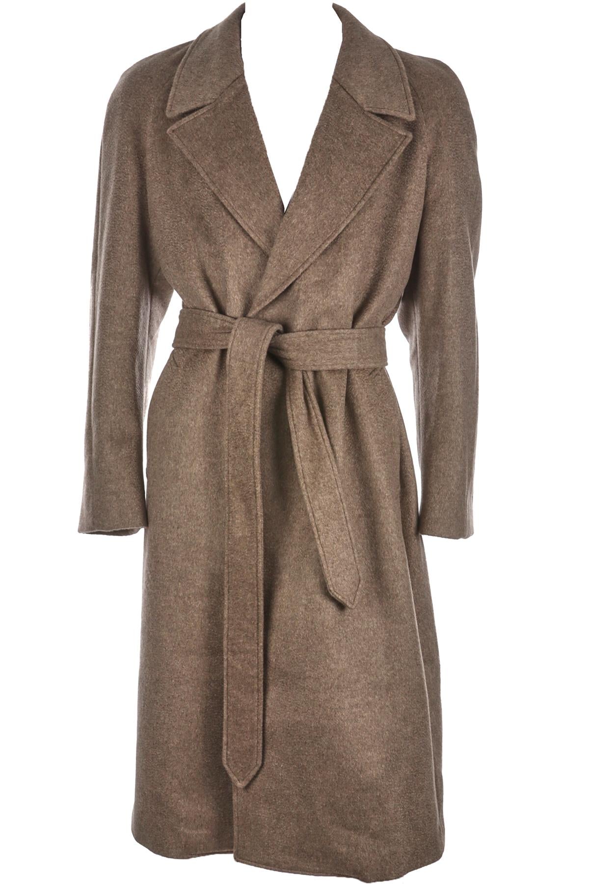 GRAND LE MAR TAUPE MENS WOOL COAT UK/US 38