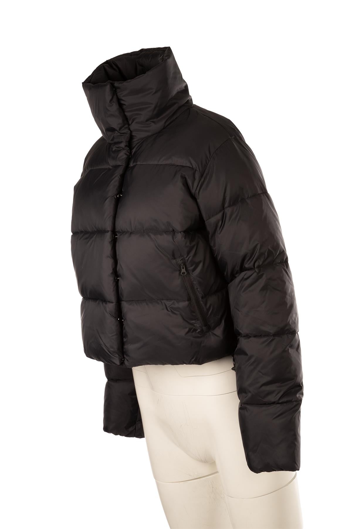 ALO YOGA BLACK PADDED SHELL JACKET SMALL