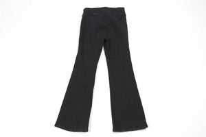 FRAME BLACK HIGH RISE FLARED JEANS UK 8