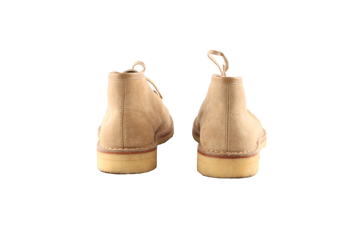 LEMAIRE CREAM MEN'S SUEDE BOOTS EU 42 UK 8 US 9