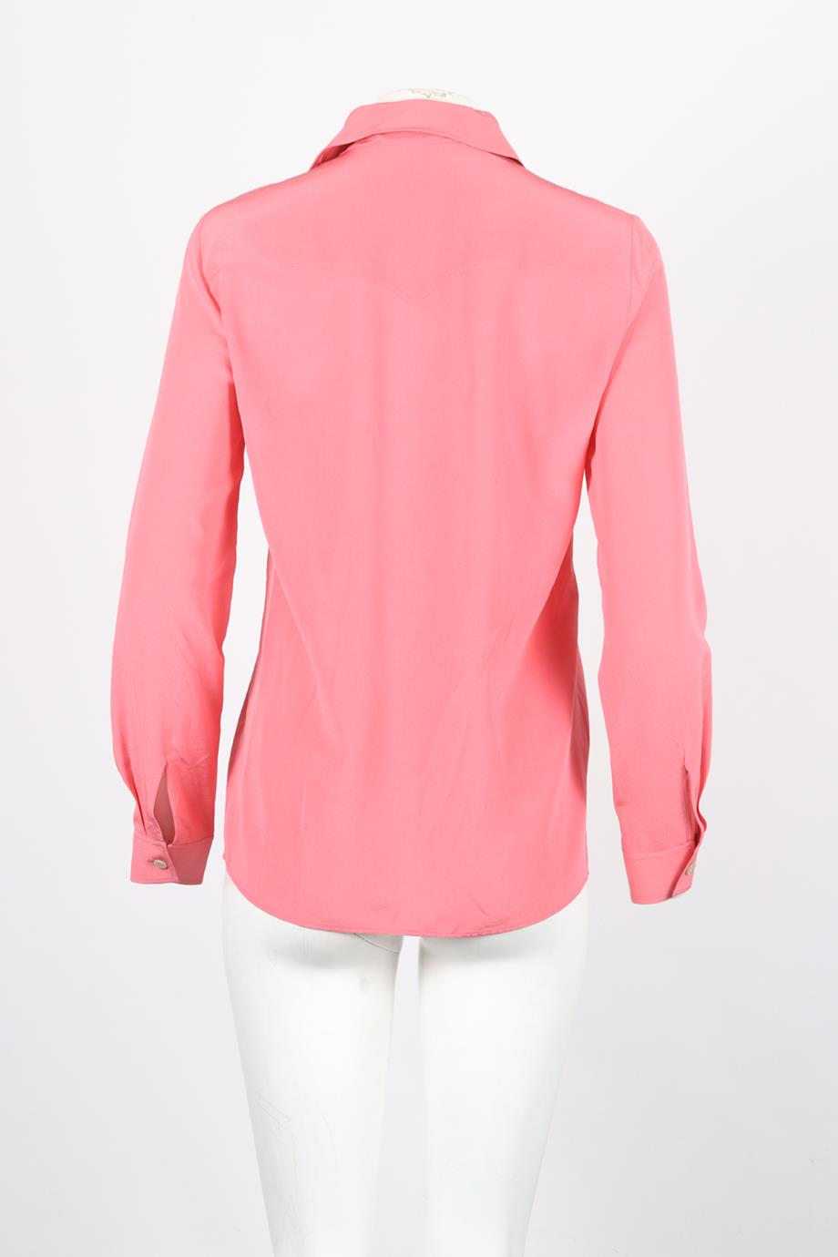 GUCCI SILK SHIRT IT 42 UK 10