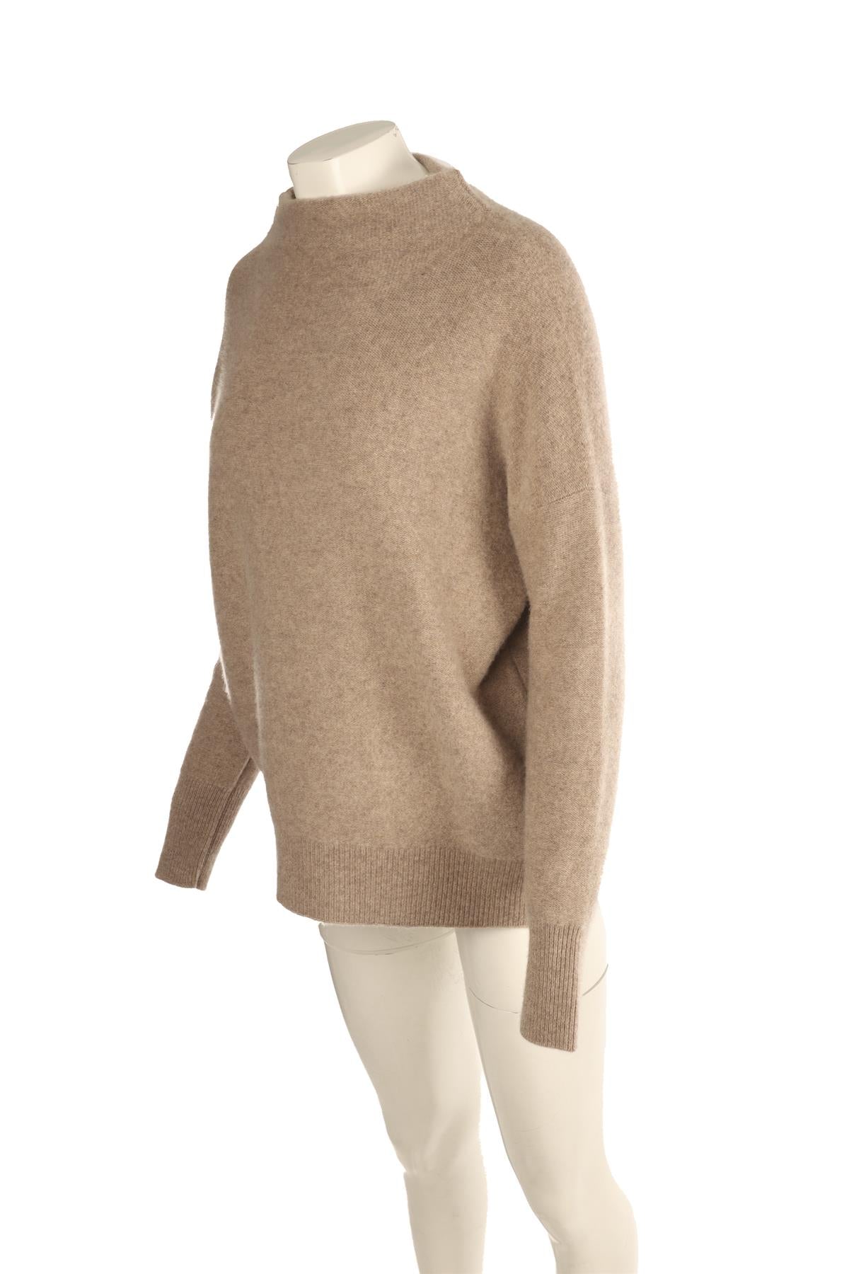 VINCE BROWN CASHMERE SWEATER MEDIUM