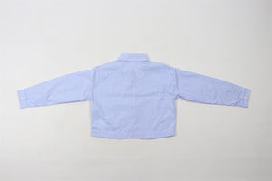 PALM ANGELS BLUE KIDS GIRLS SHIRT 12 YEARS