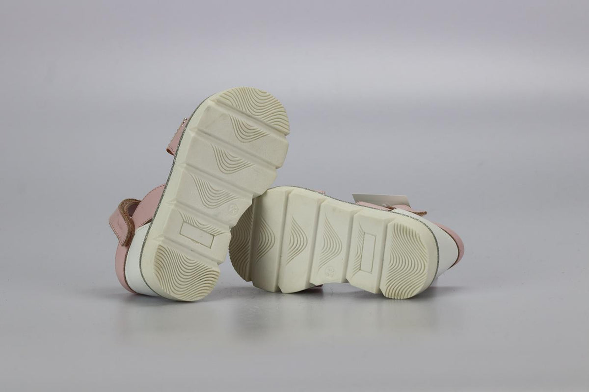 MONNALISA BABY GIRLS LEATHER SANDALS EU 23 UK 6 US 7