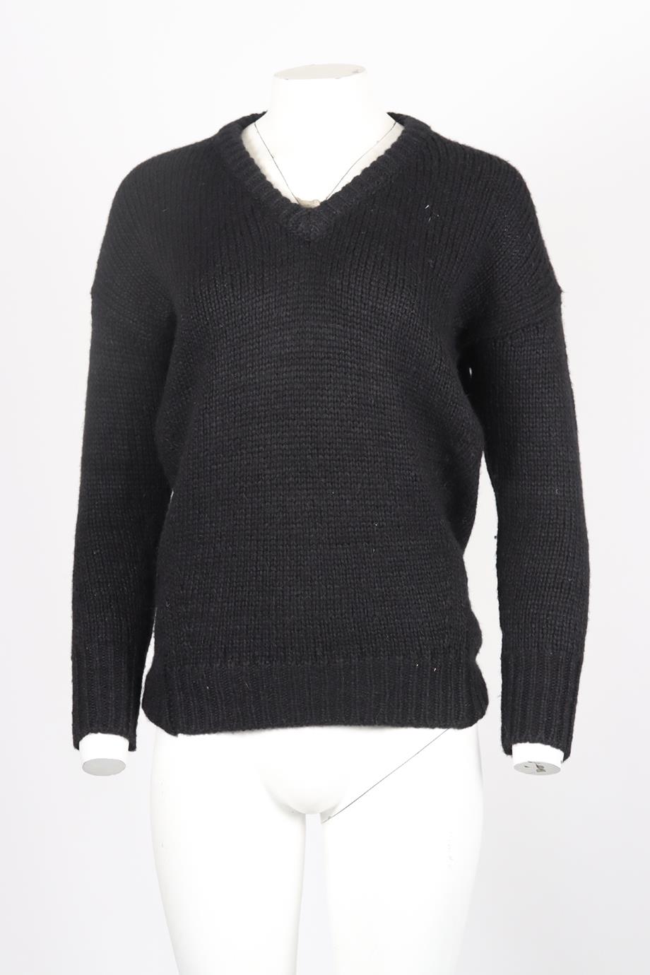 LEETHA SILK AND CASHMERE BLEND SWEATER XSMALL