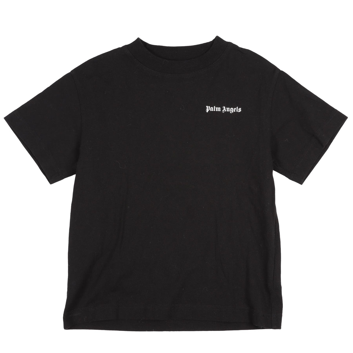 PALM ANGELS BLACK KIDS BOYS COTTON T-SHIRT 8 YEARS