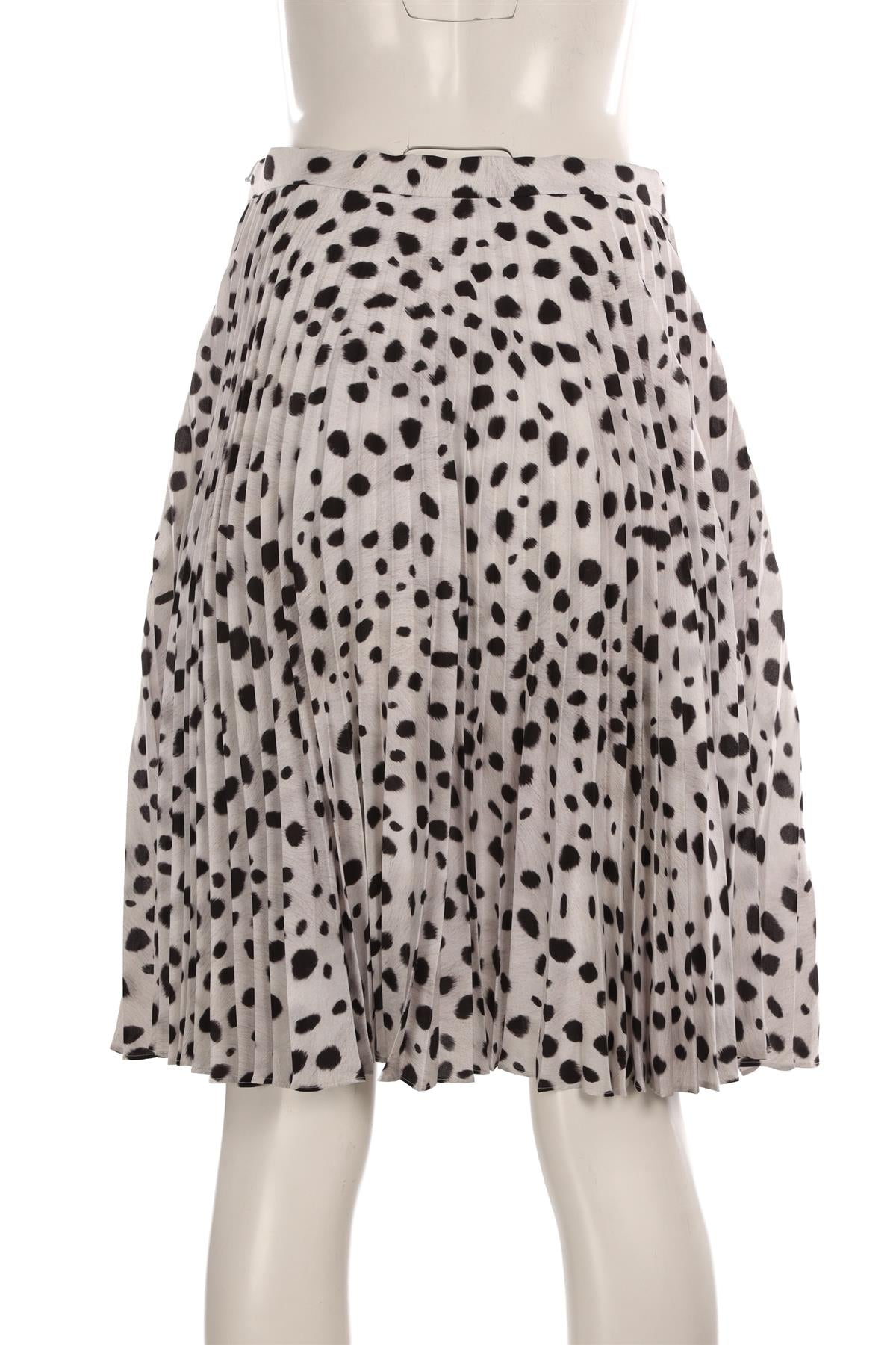 BURBERRY MULTI CREPE MINI SKIRT UK 8