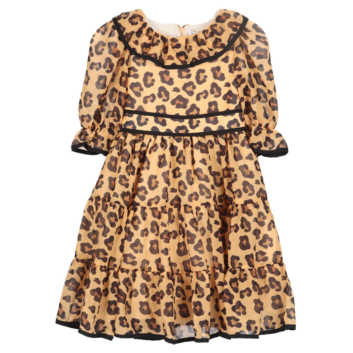 PATACHOU KIDS GIRLS CHIFFON DRESS 3 YEARS