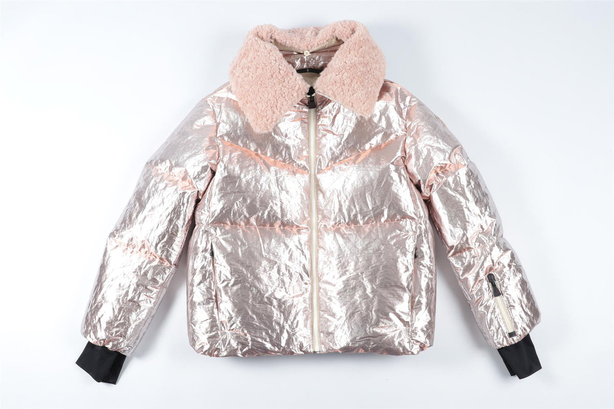 MONCLER PINK KIDS GIRLS PADDED JACKET 12 YEARS