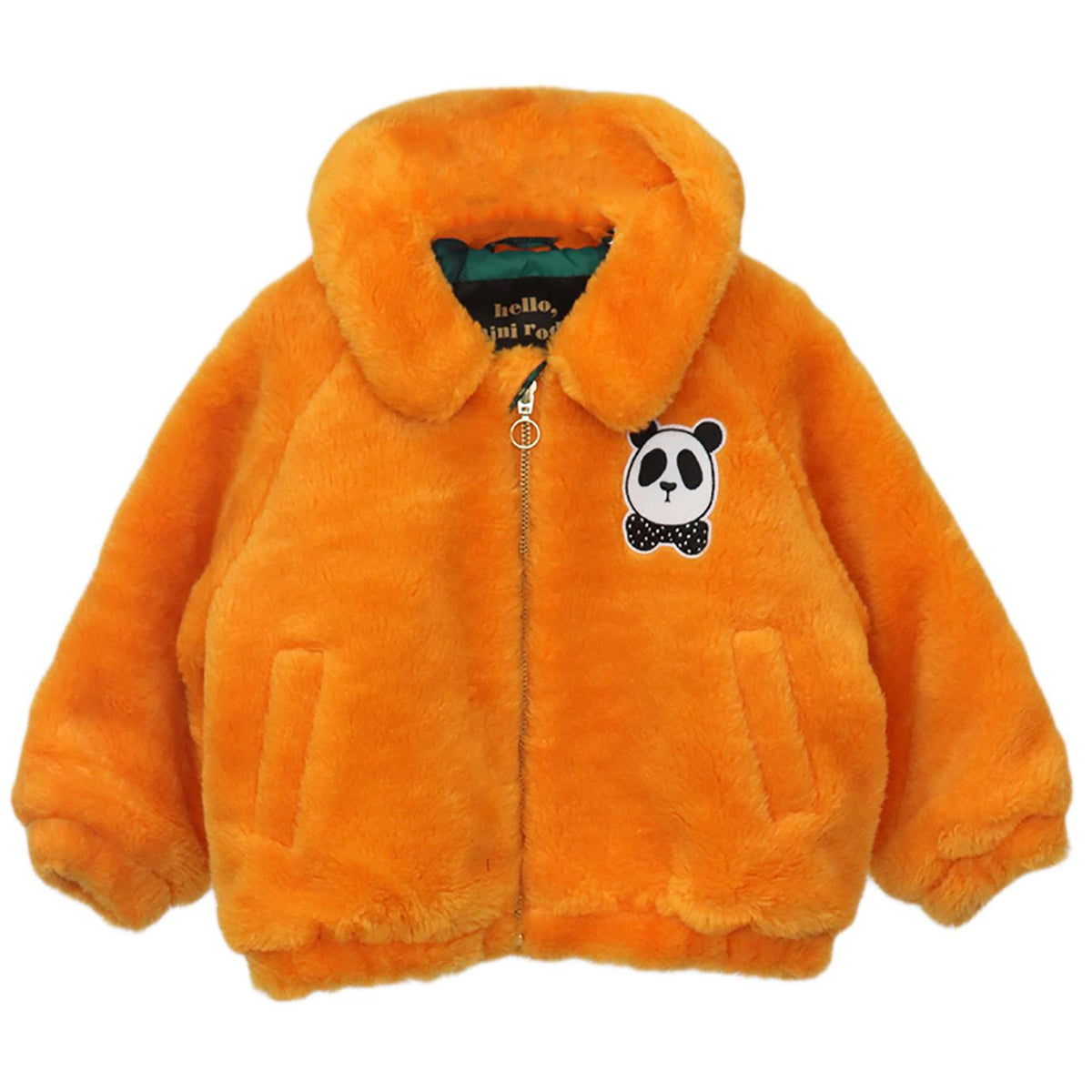 MINI RODINI KIDS GIRLS FAUX FUR JACKET 1.5-3 YEARS