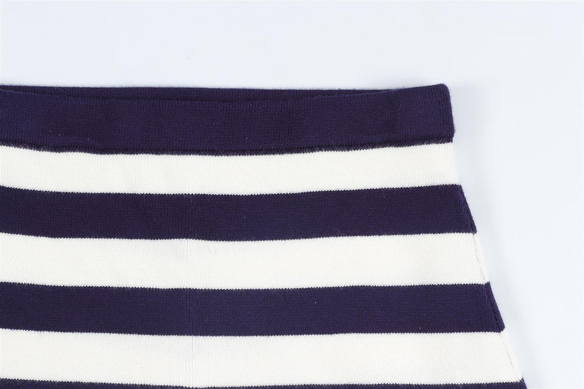 FRANKIE'S BIKINIS NAVY KNIT SKORT XSMALL