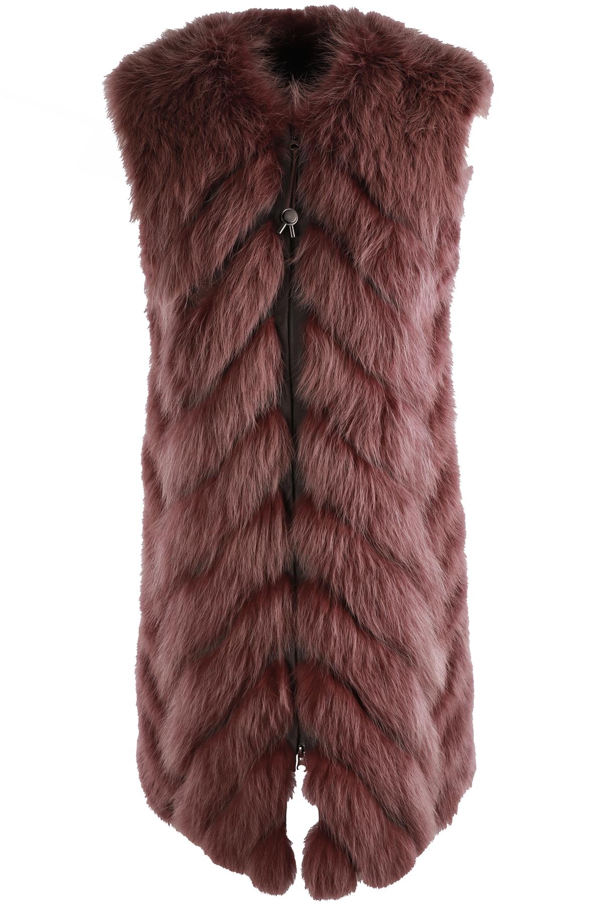 HOCKLEY PINK FUR GILET UK 8