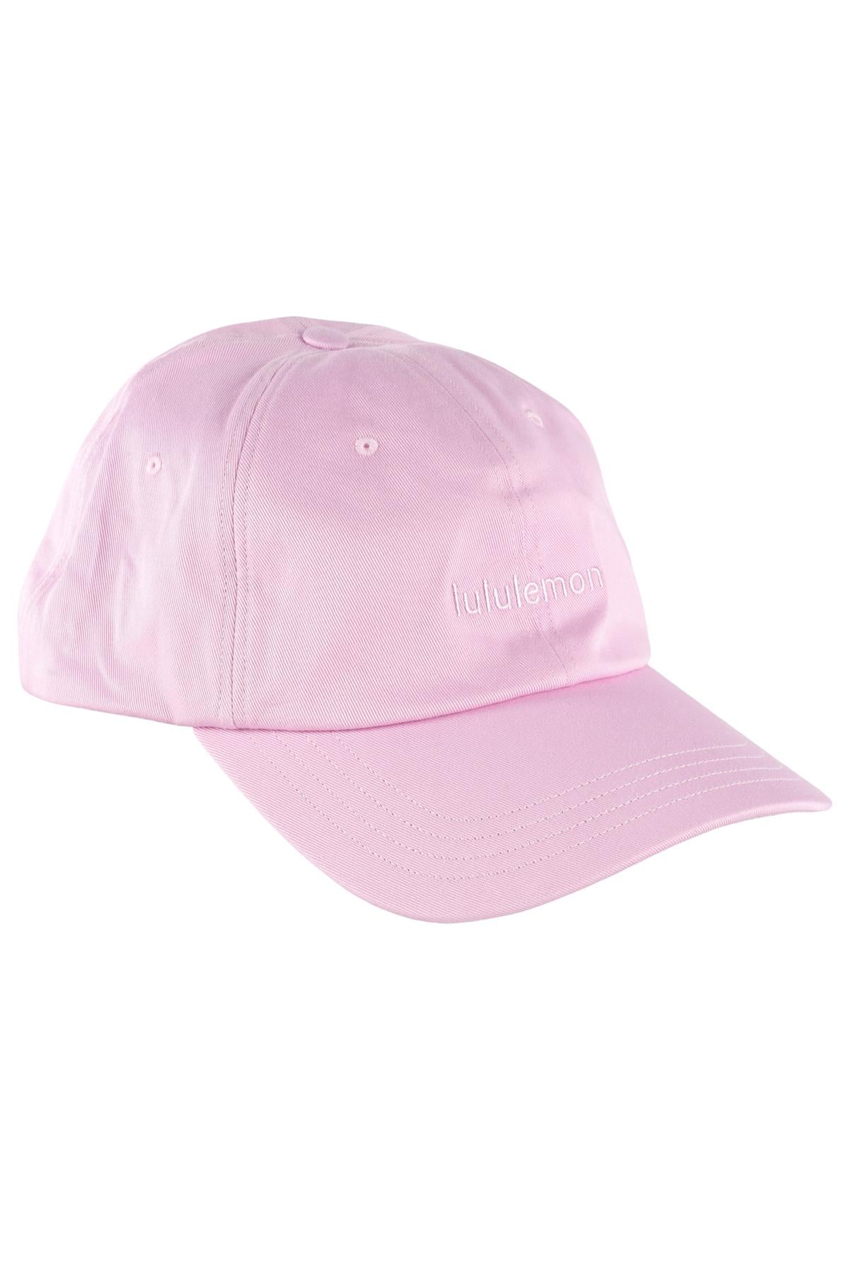 LULULEMON PINK COTTON BASEBALL CAP LARGE/XLARGE