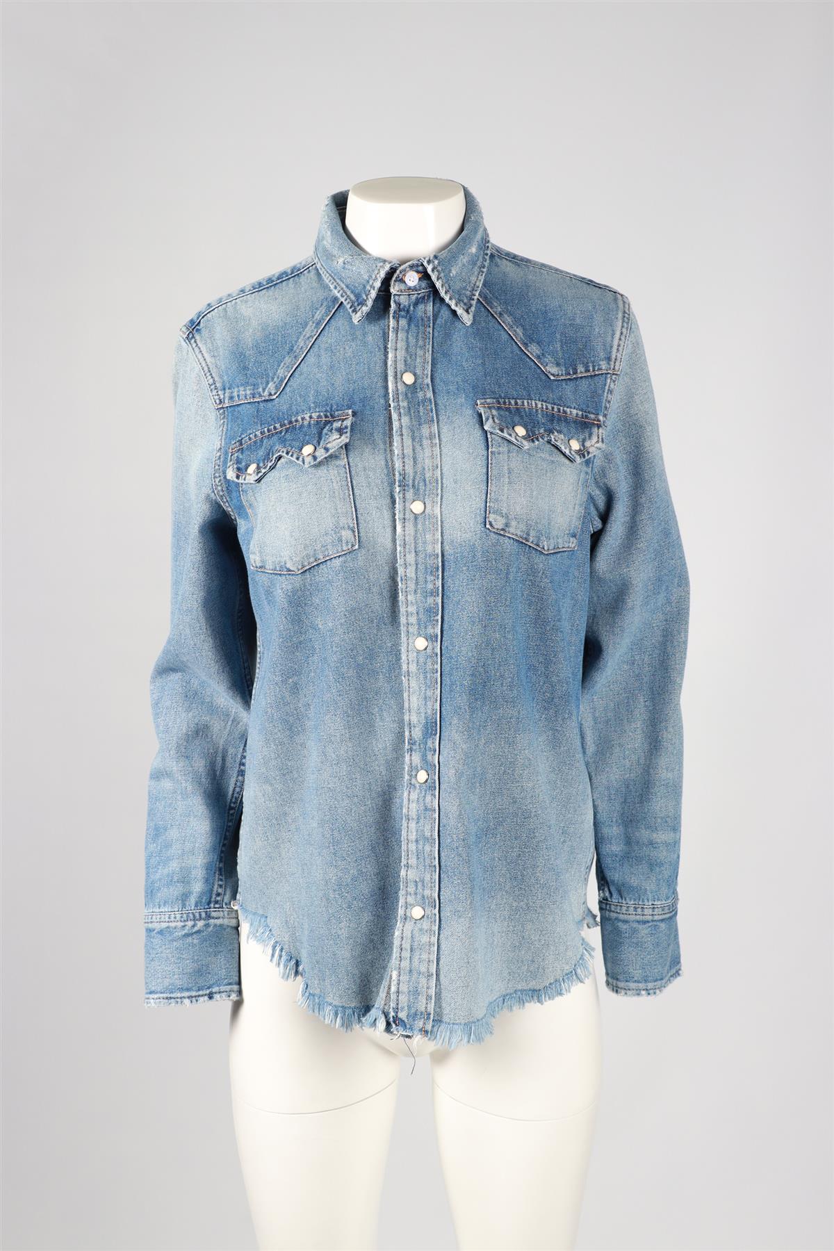 RE/DONE BLUE DENIM SHIRT