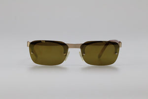 ESCADA SQUARE FRAME TORTOISESHELL ACETATE SUNGLASSES