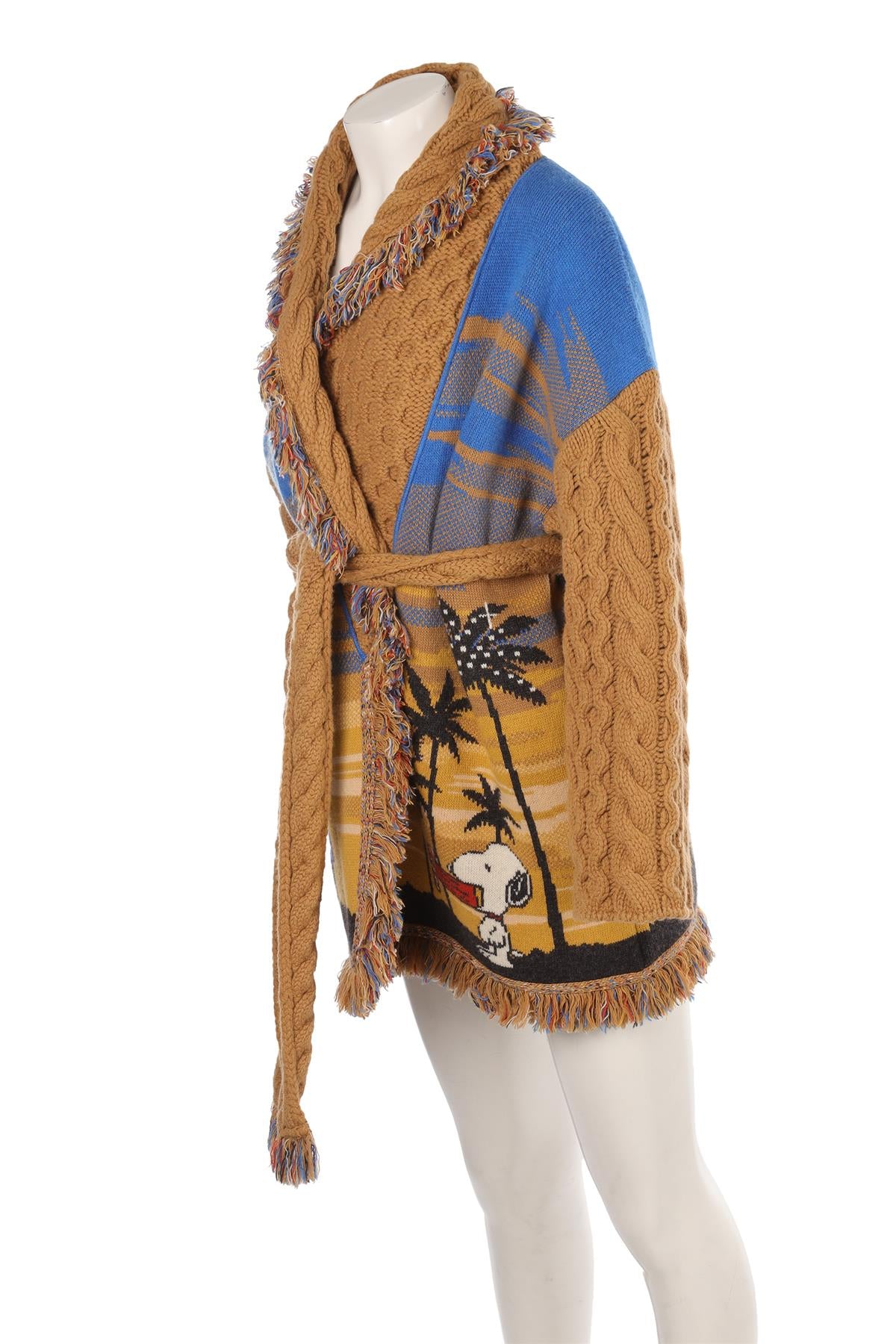 ALANUI MULTI CASHMERE CARDIGAN SMALL