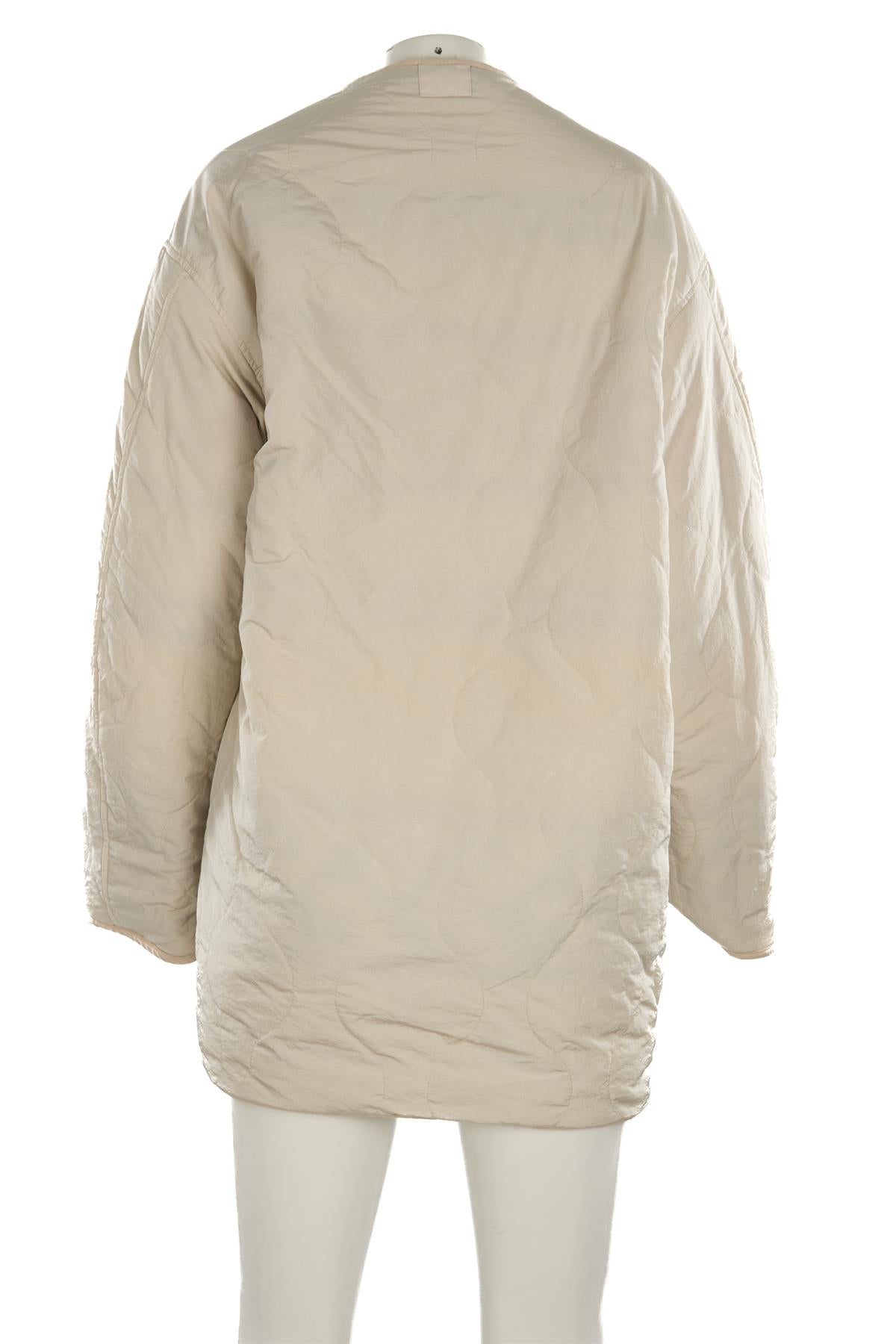 ISABEL MARANT ÉTOILE ECRU FLEECE COAT FR 42 UK 14