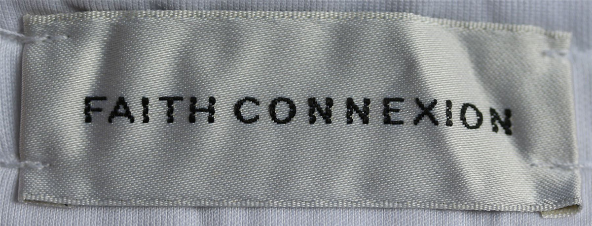 FAITH CONNEXION SIDE LOGO STRIPE TRACK PANTS SMALL