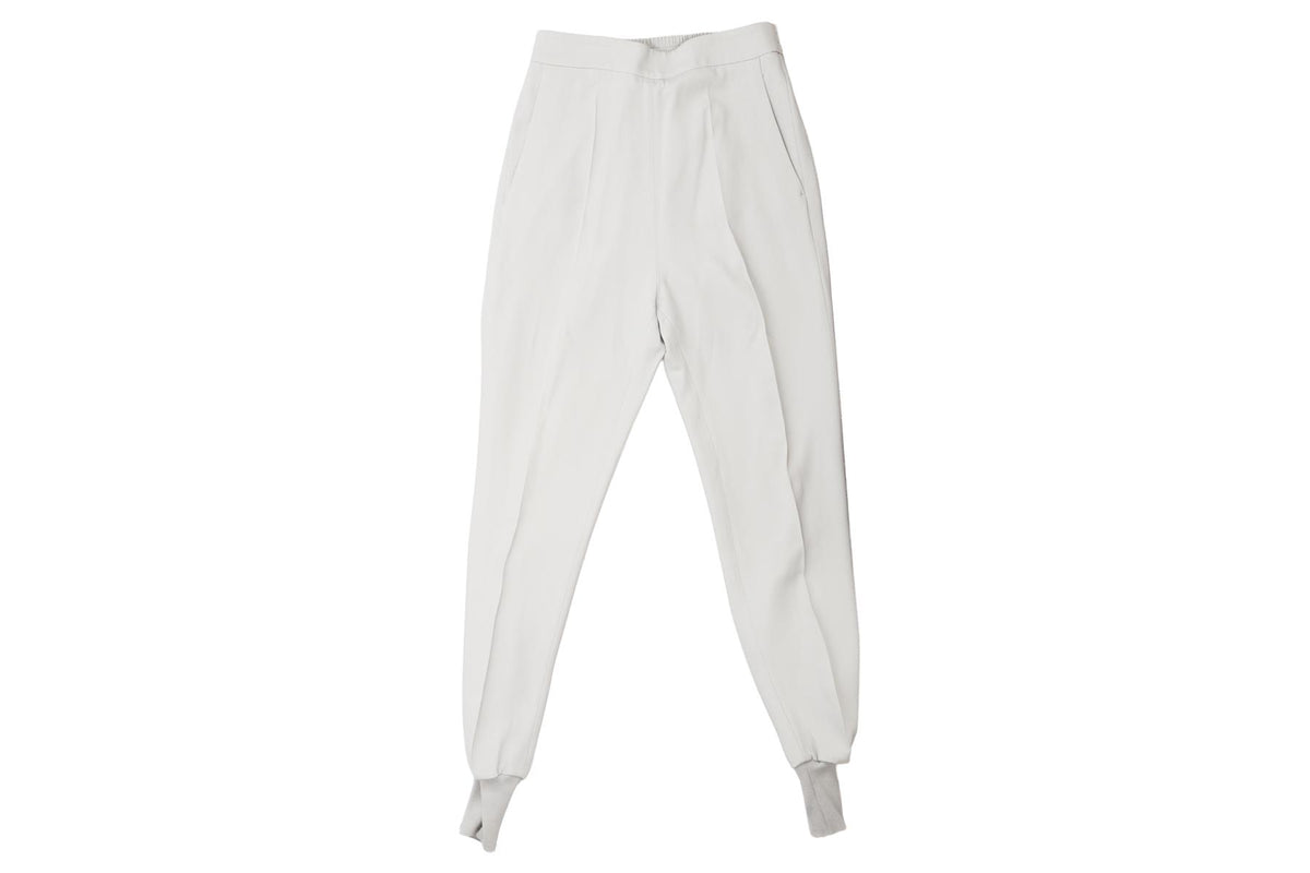GREY CREPE PANTS