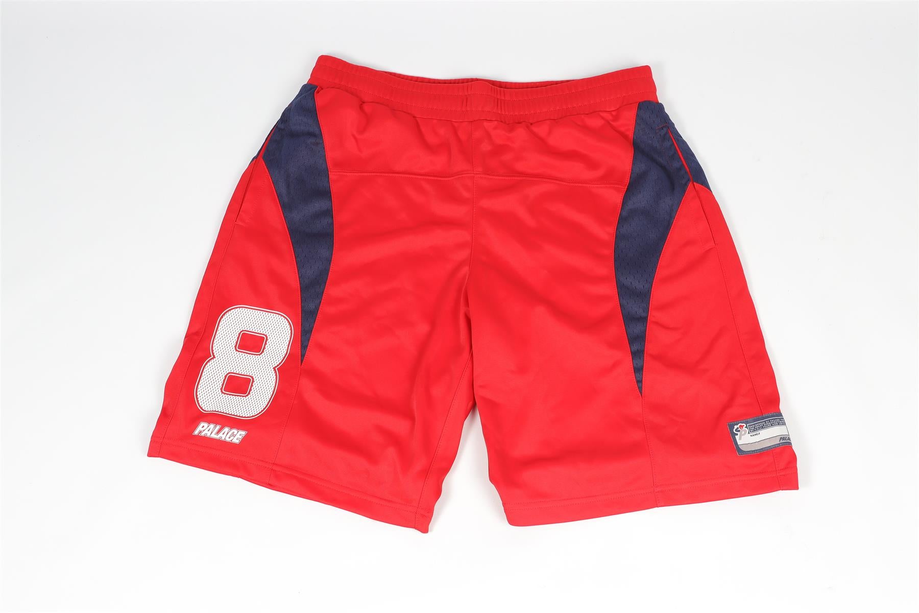 PALACE RED MEN'S JERSEY SHORTS MEDIUM