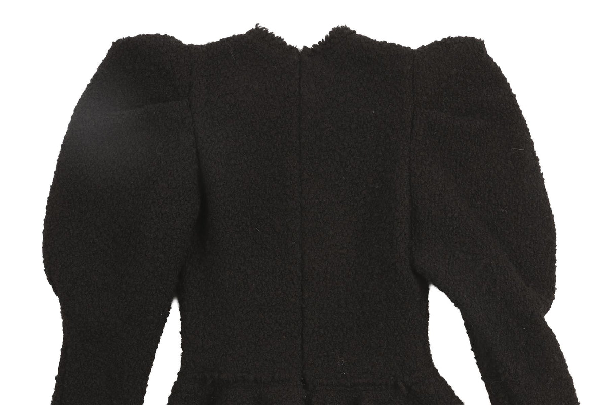 ISABEL MARANT BLACK WOOL TOP FR 36 UK 8