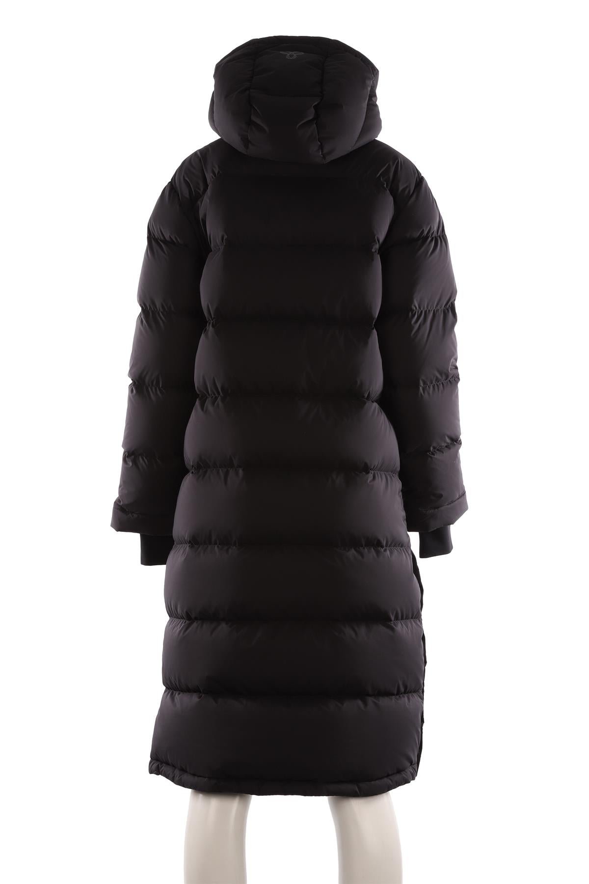 SUPER WORLD BLACK PADDED DOWN COAT SMALL