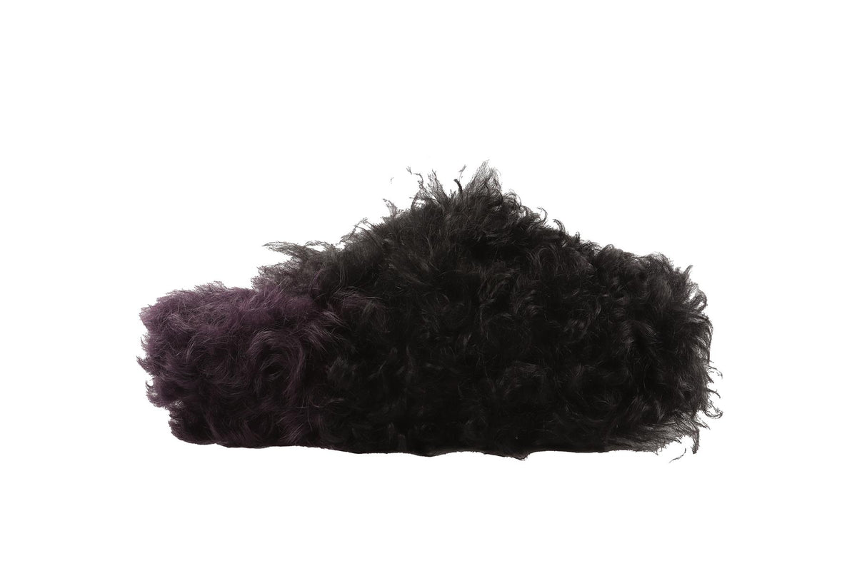 FITFLOP + ROKSANDA BLACK SHEARLING CLOGS EU 39 UK 6 US 9