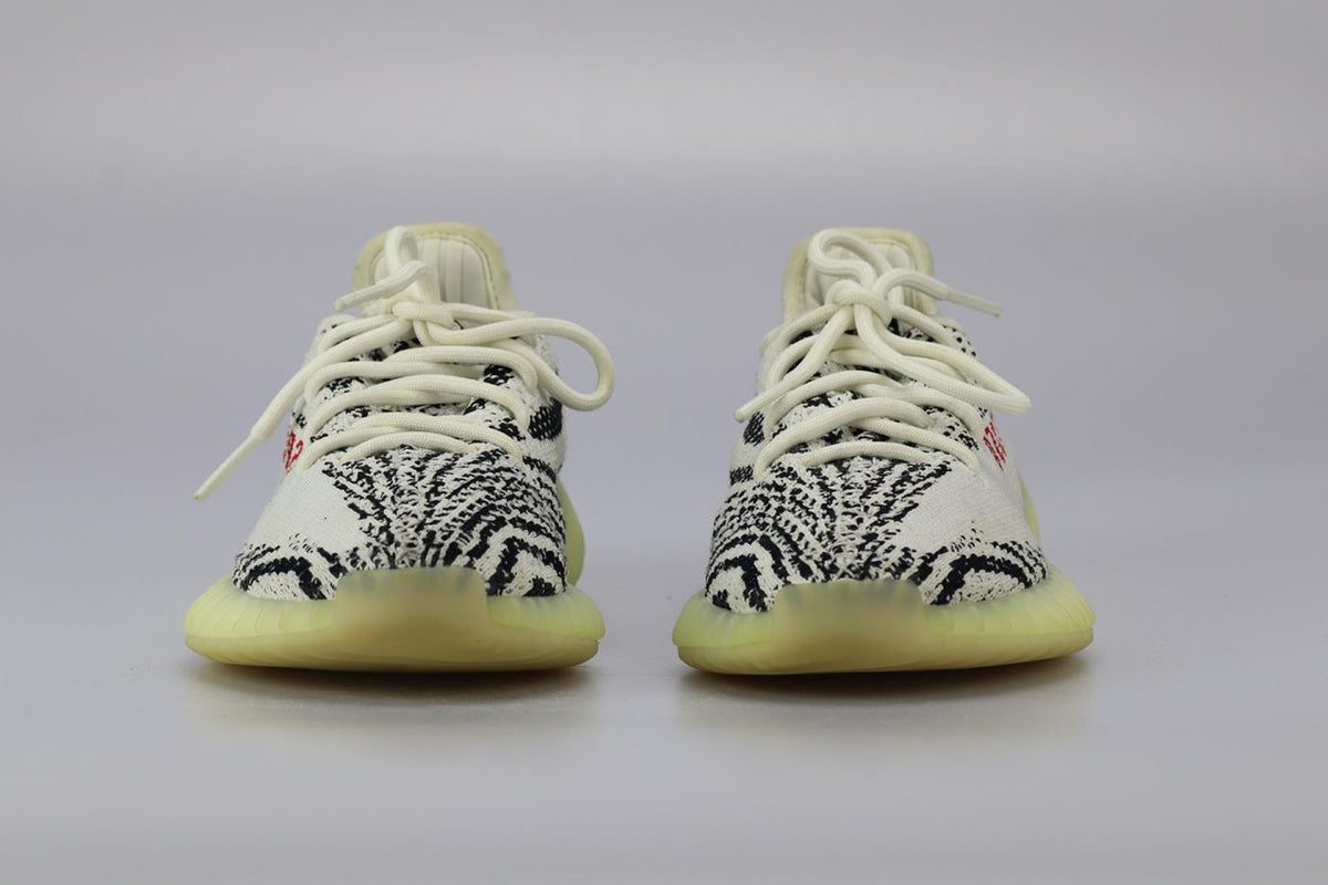 ADIDAS YEEZY BOOST 350 V2 ZEBRA PRIMEKNIT SNEAKERS EU 38 ⅔ UK 5 ½ UK 6