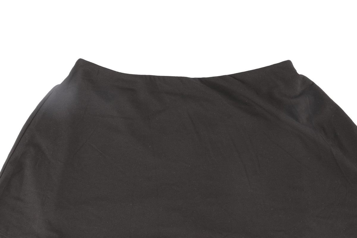 SKIMS BLACK JERSEY SKORT SMALL