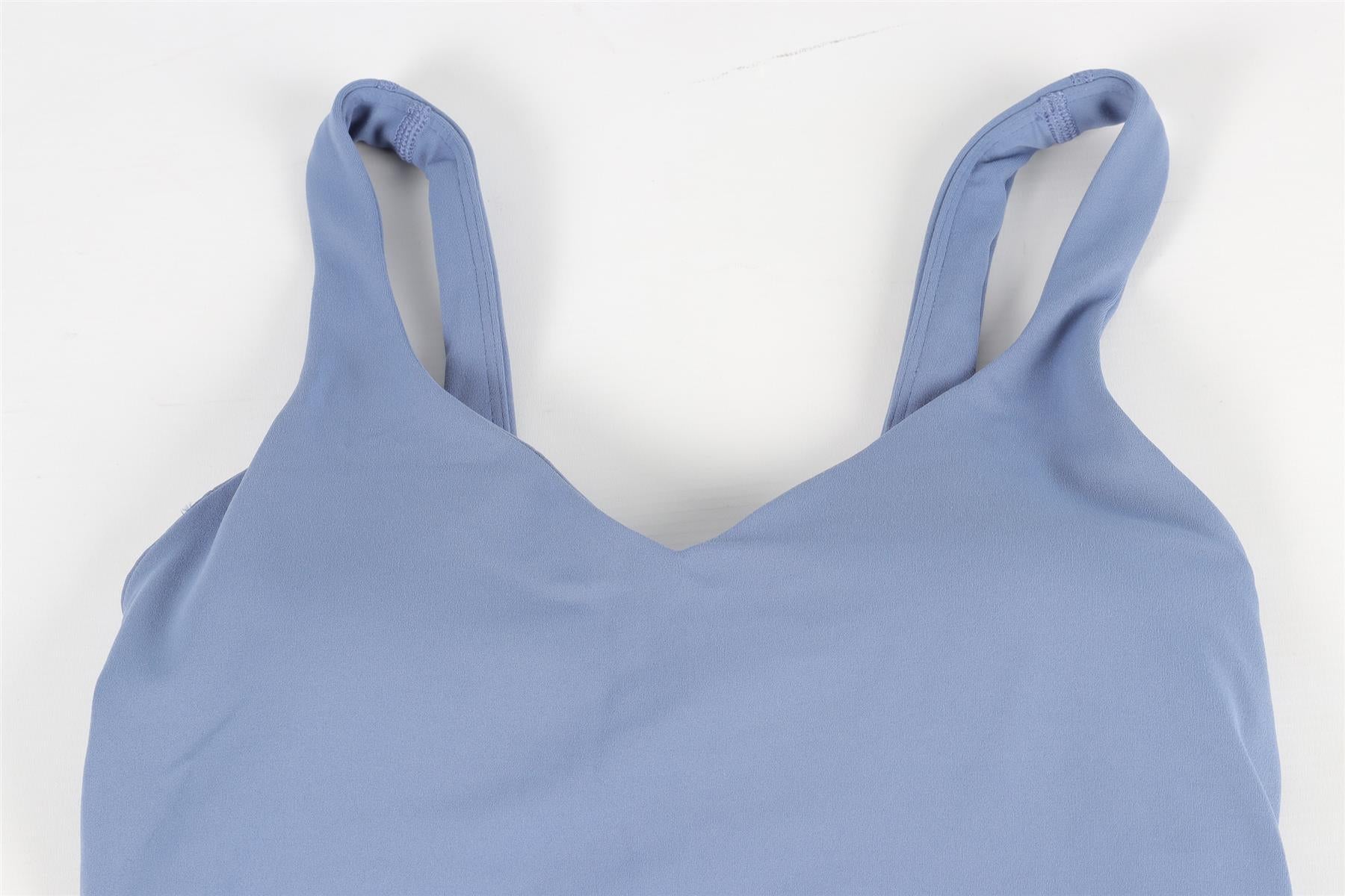 LULULEMON BLUE SPORTS BRA US 4 UK 8