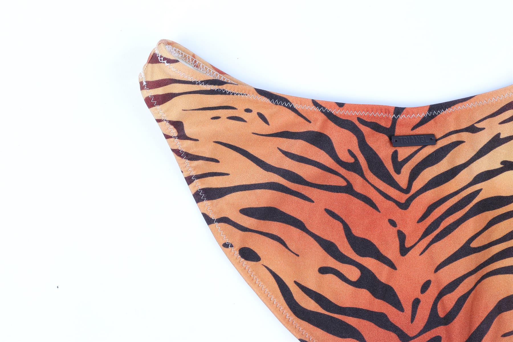 TRIANGLE BROWN BIKINI MEDIUM-LARGE