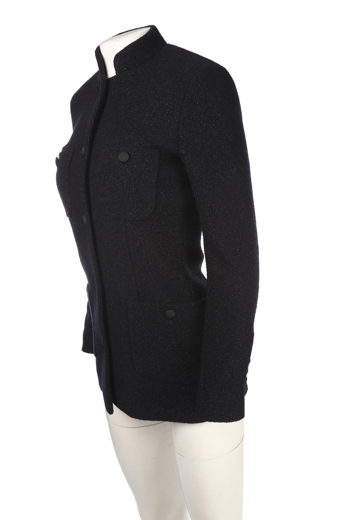 NAVY WOOL JACKET