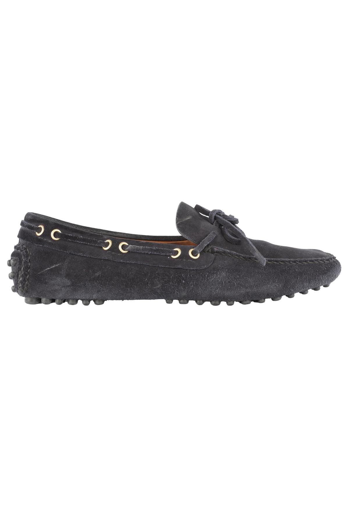 CAR SHOE NAVY MEN'S SUEDE LOAFERS EU 41.5 UK 7.5 US 8.5