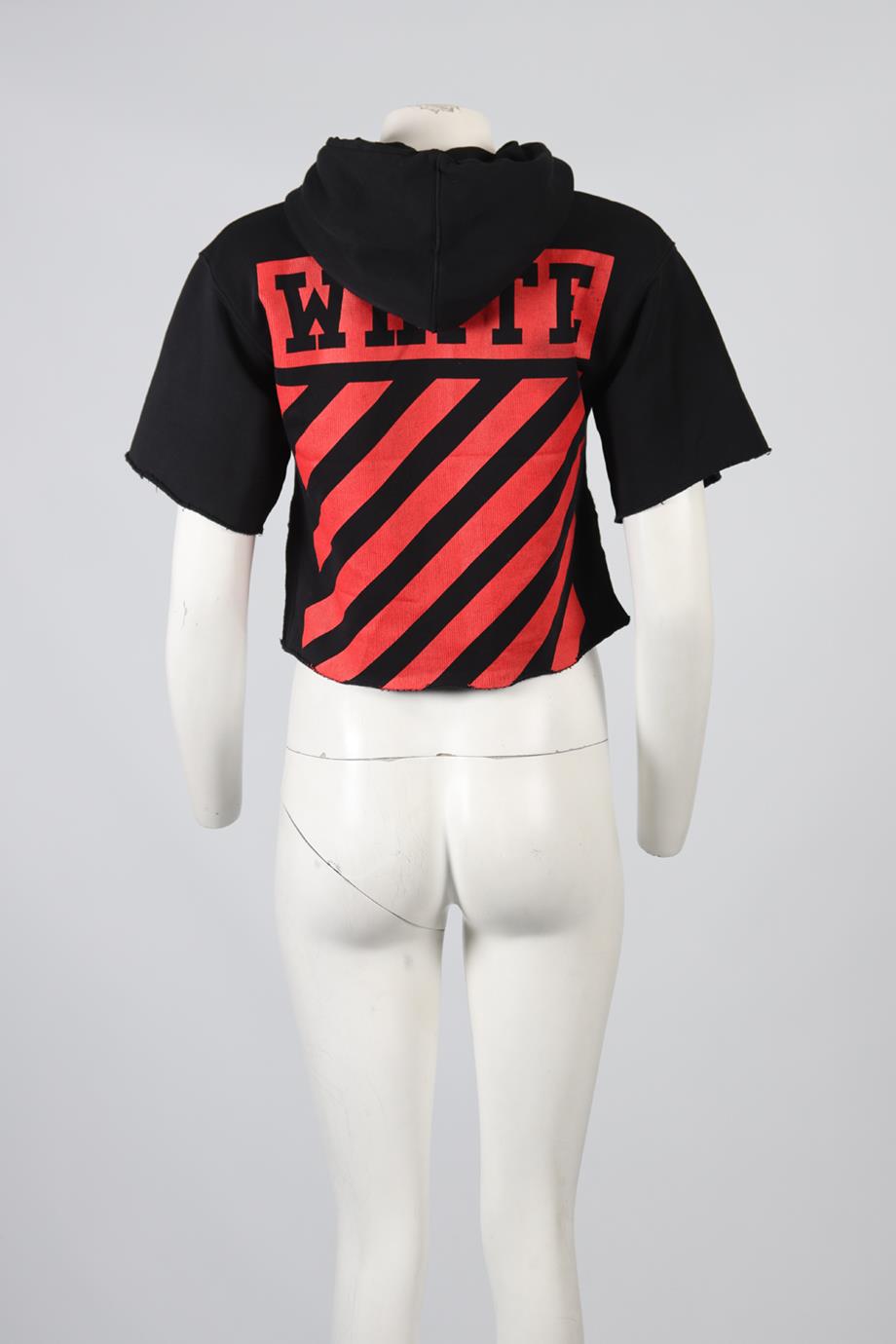 OFF-WHITE C/O VIRGIL ABLOH COTTON HOODIE XXSMALL