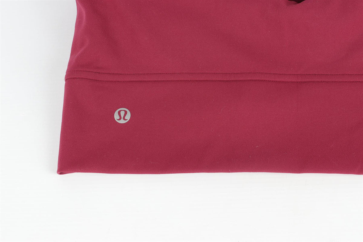LULULEMON BURGUNDY SPORTS BRA US 4 UK 8