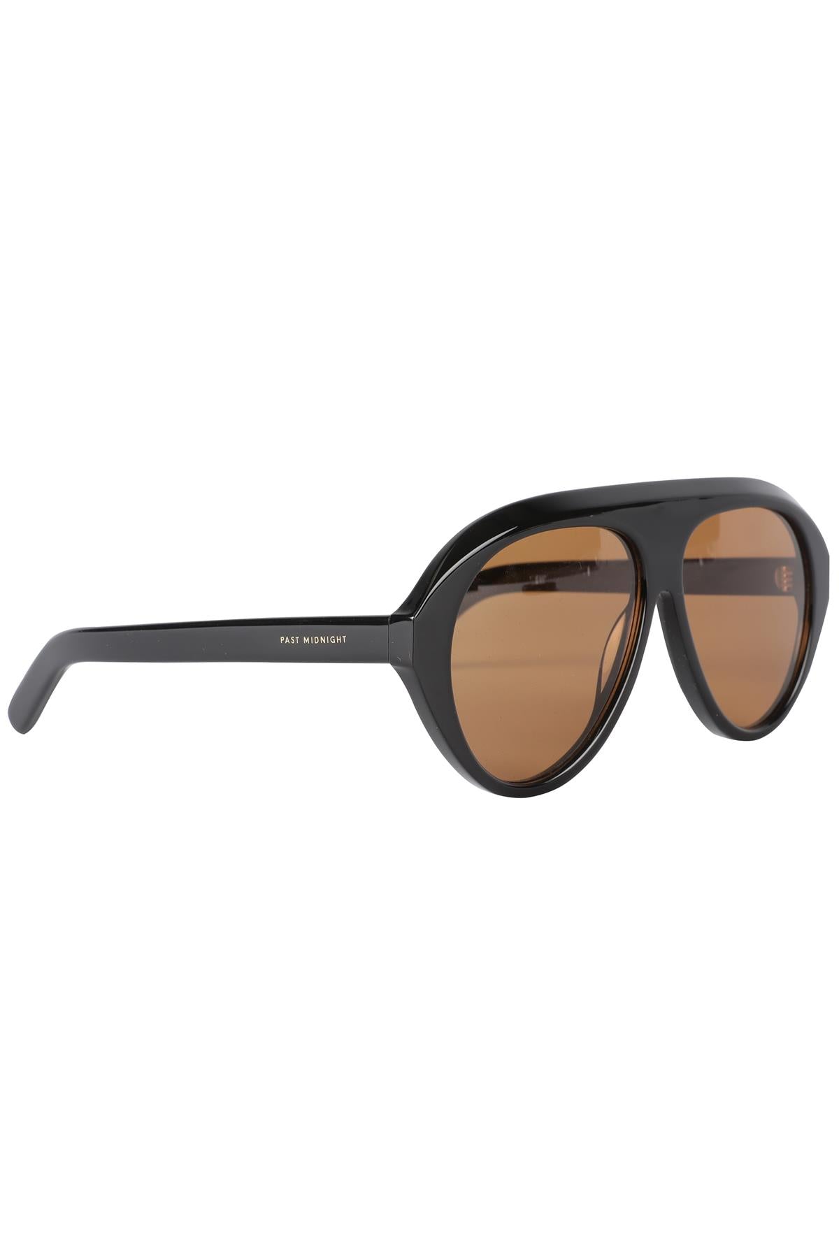 PAST MIDNIGHT BLACK ACETATE SUNGLASES