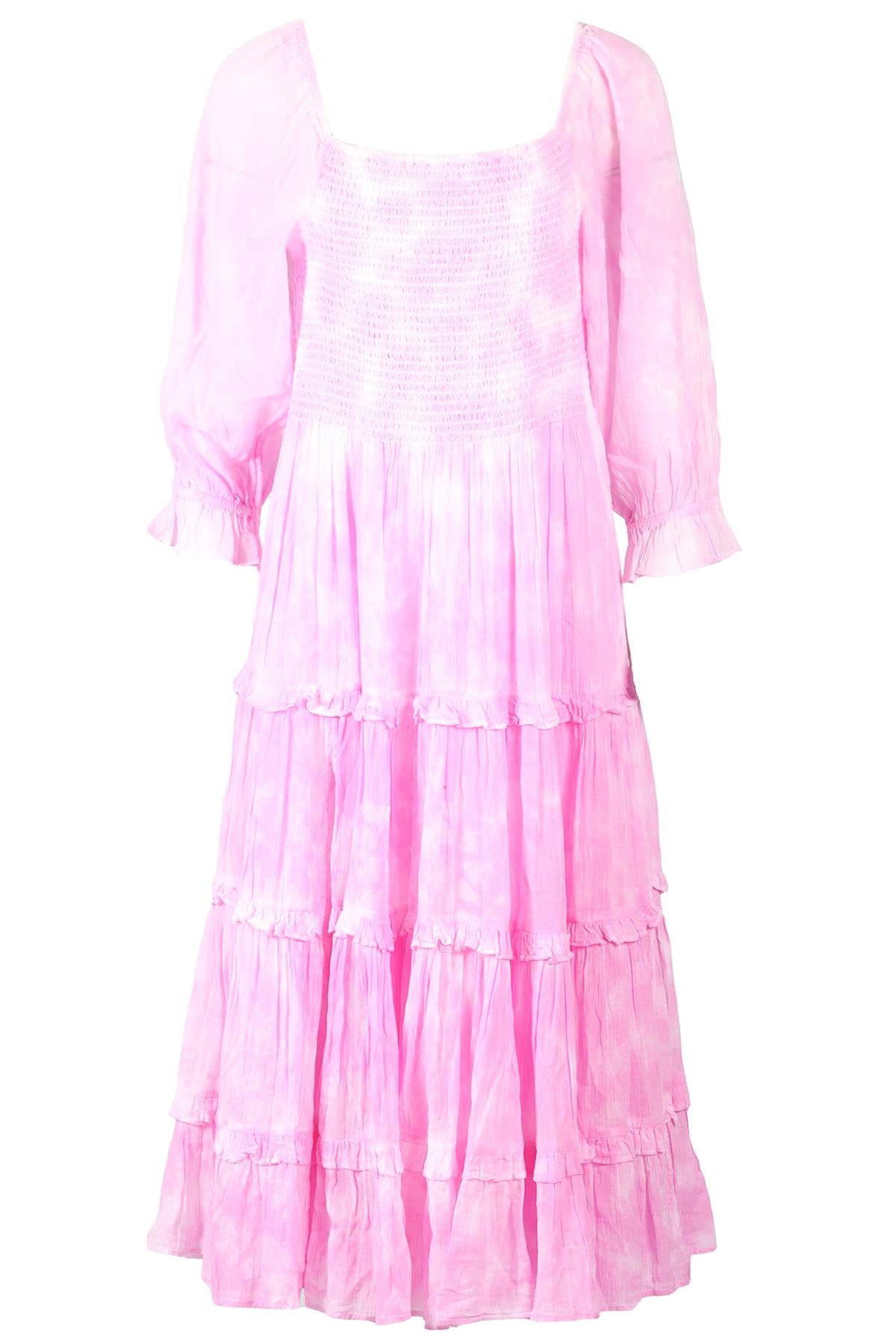 LOVESHACKFANCY COTTON MAXI DRESS MEDIUM