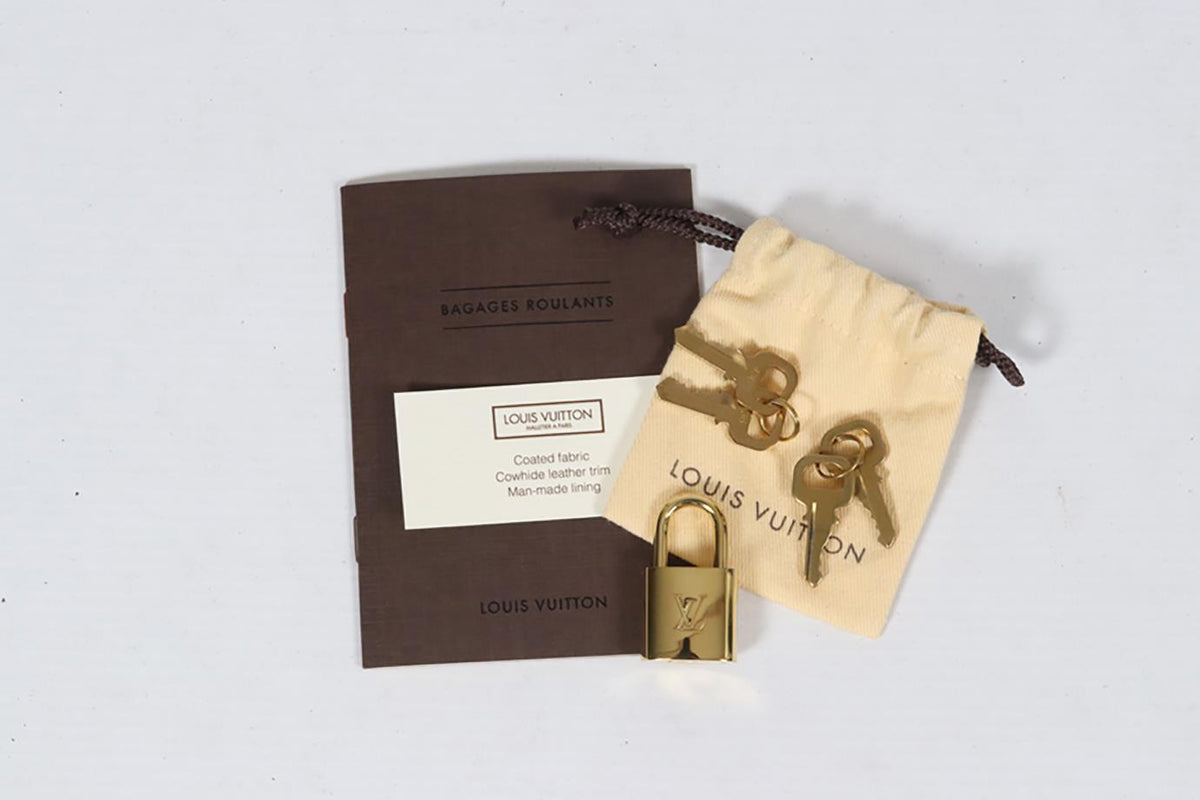 LOUIS VUITTON ZEPHYR 70 MONOGRAM COATED CANVAS AND LEATHER SUITCASE