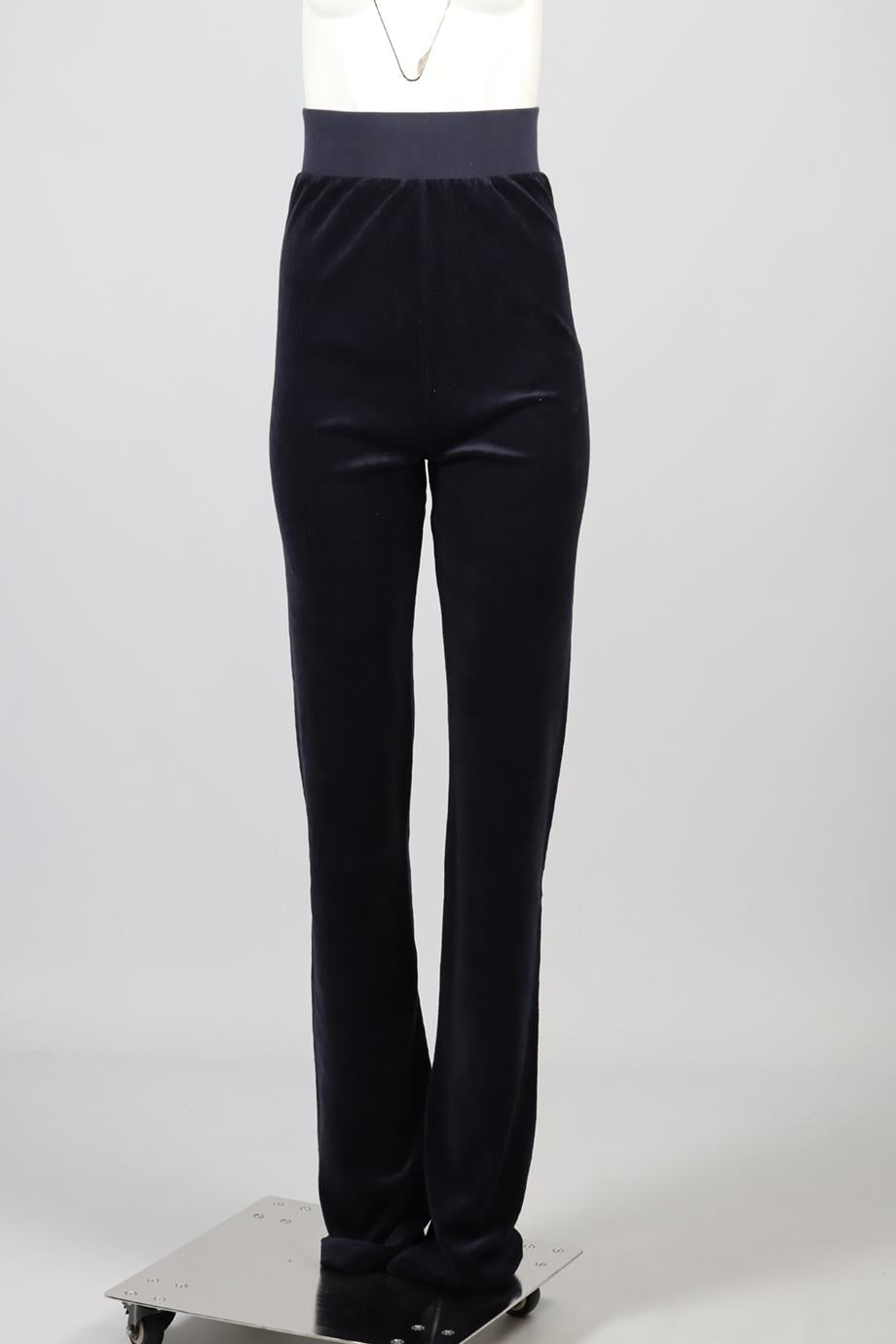 VETEMENTS + JUICY COUTURE VELVET WIDE LEG PANTS MEDIUM