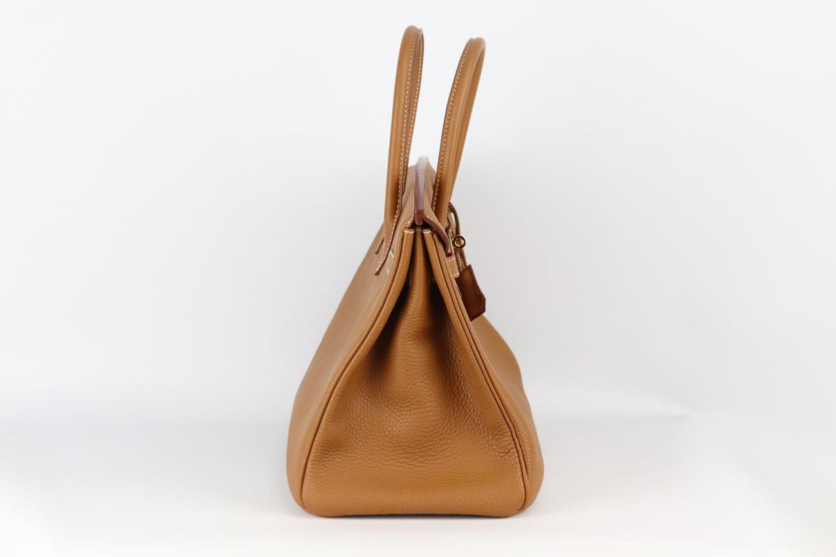 HERMÈS 2012 BIRKIN 35CM VEAU TOGO LEATHER BAG
